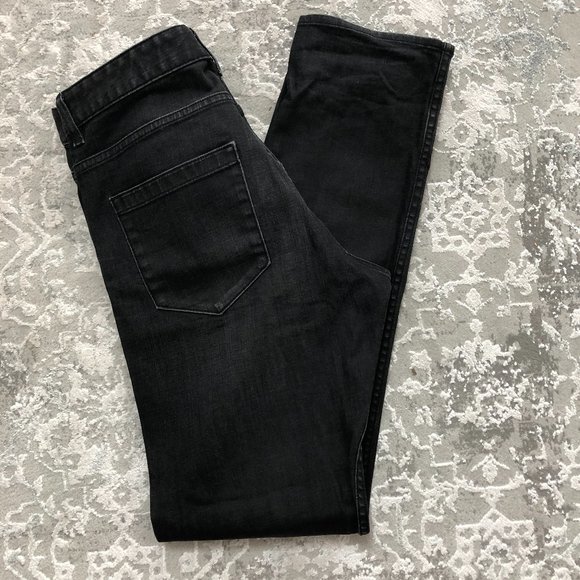 Hugo Boss Men's Slim Fit Charcoal Black Jeans - Size 34/34 - Picture 4 of 10